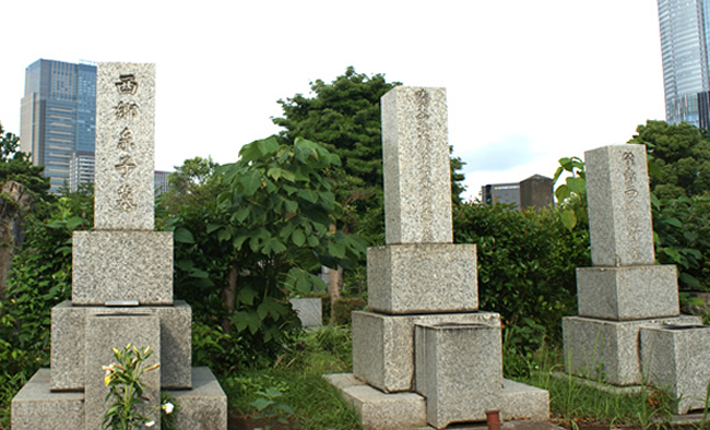 【青山霊園西郷家墓地】東京 港区青山