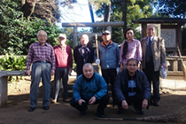 平成28年洗足池留魂祠年末清掃活動の様子へのリンク