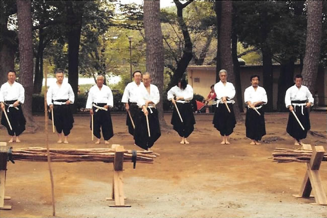 敬天愛人の会 御霊祭 薬丸野太刀自顕流剣武奉納