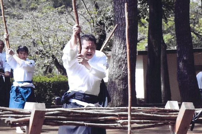 薬丸野太刀自顕流剣武奉納