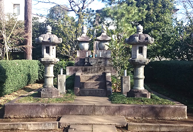 【勝海舟夫妻奥津城】東京　大田区洗足池