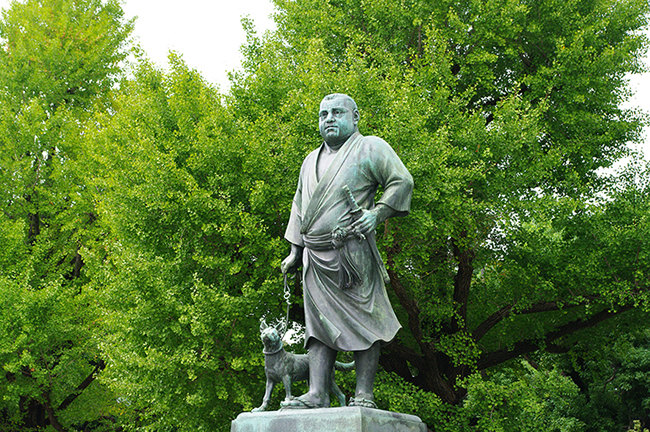 【上野西郷銅像】東京　上野公園